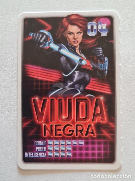Coleccionismo cromos antiguos: N&ordm; 4 VIUDA NEGRA - MARVEL. DESCUBRE TU PODER CROMO CARD CARREFOUR 2022 - Foto 1