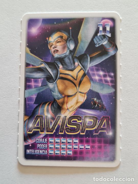 Coleccionismo cromos antiguos: N&ordm; 11 AVISPA - MARVEL. DESCUBRE TU PODER CROMO CARD CARREFOUR 2022 - Foto 1