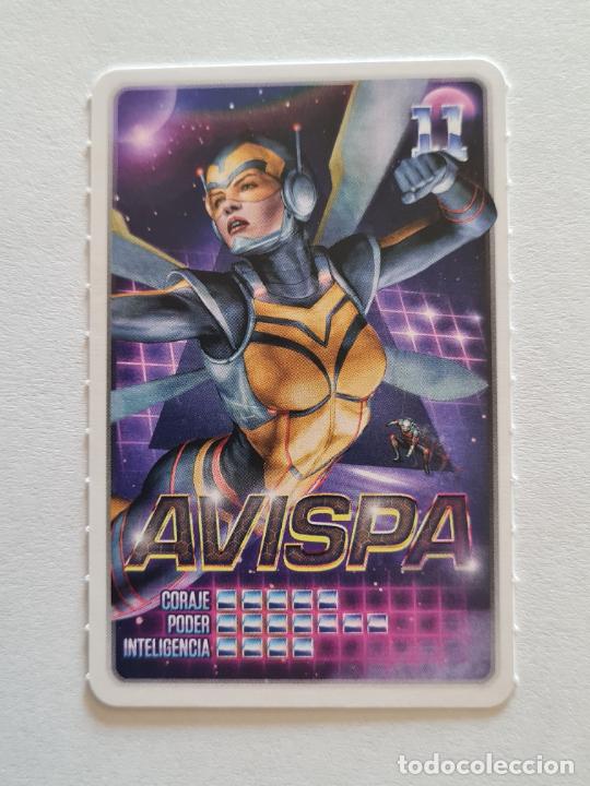 Coleccionismo cromos antiguos: N&ordm; 11 AVISPA - MARVEL. DESCUBRE TU PODER CROMO CARD CARREFOUR 2022 - Foto 1