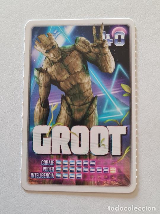 Coleccionismo cromos antiguos: N&ordm; 40 GROOT - MARVEL. DESCUBRE TU PODER CROMO CARD CARREFOUR 2022 - Foto 1
