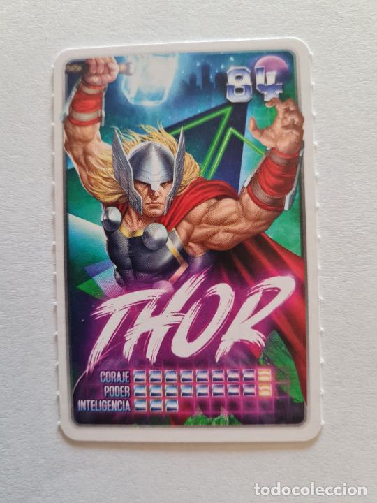 Coleccionismo cromos antiguos: N&ordm; 84 THOR - MARVEL. DESCUBRE TU PODER CROMO CARD CARREFOUR 2022 - Foto 1