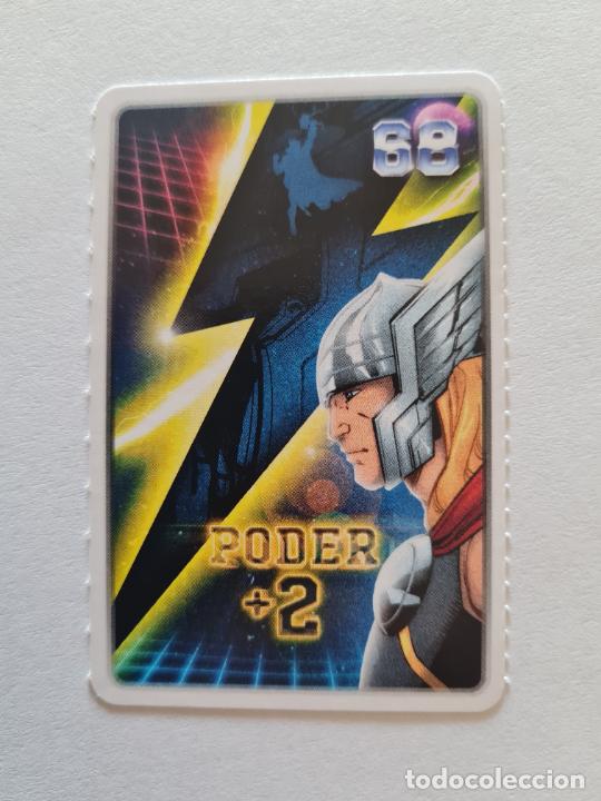 Coleccionismo cromos antiguos: N&ordm; 68 PODER +2 THOR - MARVEL. DESCUBRE TU PODER CROMO CARD CARREFOUR 2022 - Foto 1