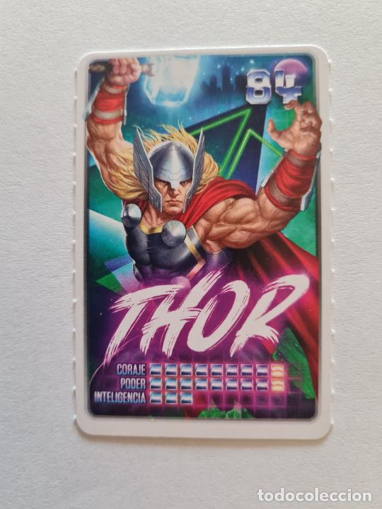 Coleccionismo cromos antiguos: N&ordm; 84 THOR - MARVEL. DESCUBRE TU PODER CROMO CARD CARREFOUR 2022 - Foto 1