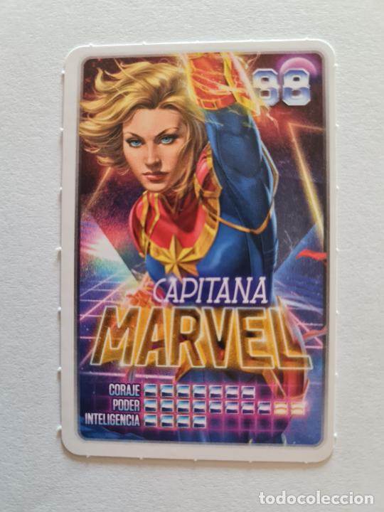 Coleccionismo cromos antiguos: N&ordm; 88 CAPITANA MARVEL - MARVEL. DESCUBRE TU PODER CROMO CARD CARREFOUR 2022 - Foto 1