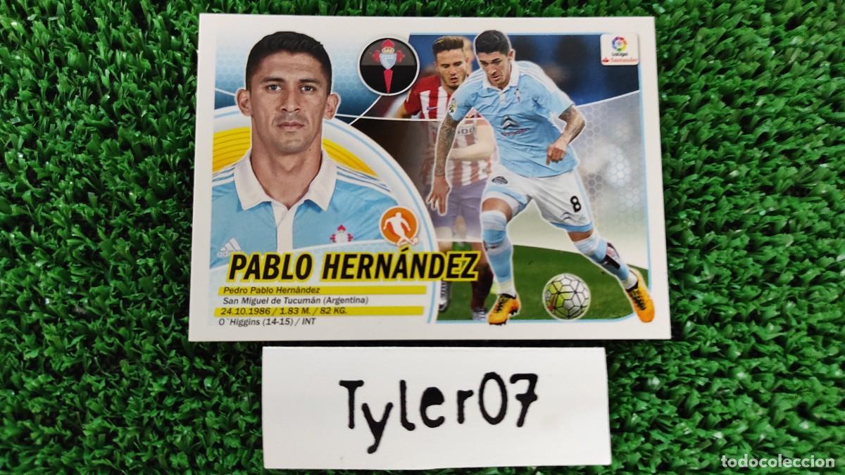 Coleccionismo cromos antiguos: PABLO HERN&Aacute;NDEZ CELTA LIGA ESTE 16-17 - Foto 1