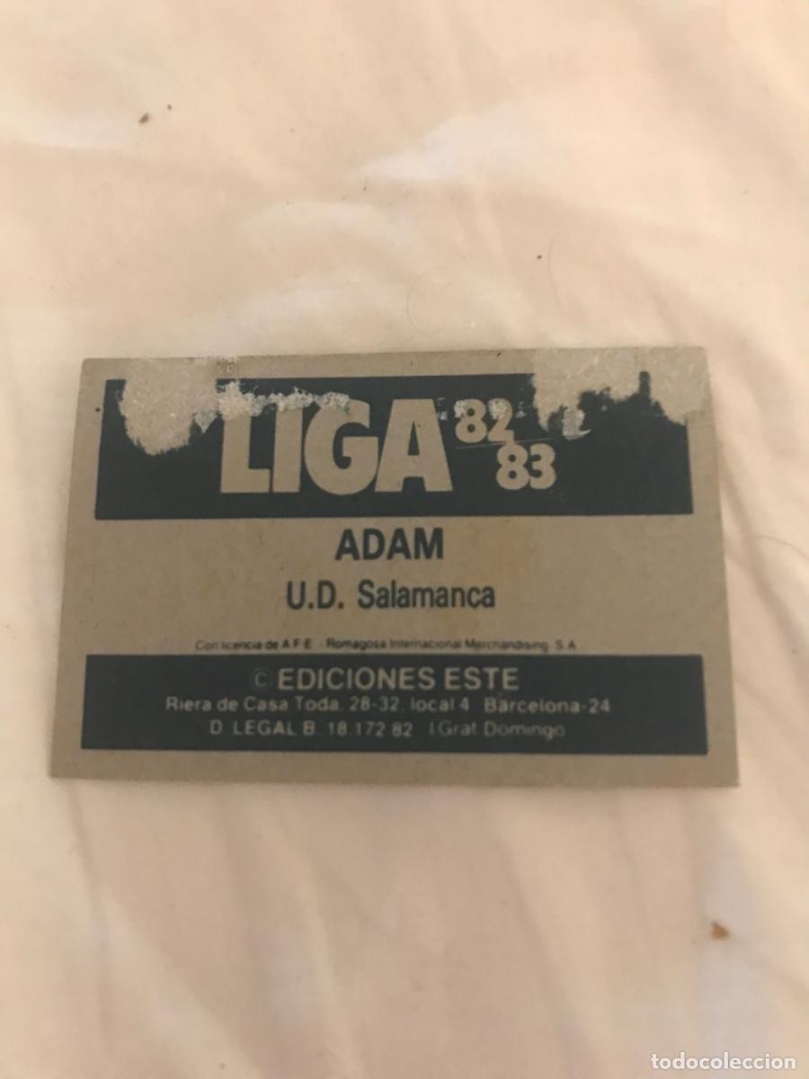 Coleccionismo cromos antiguos: Adam - Foto 2