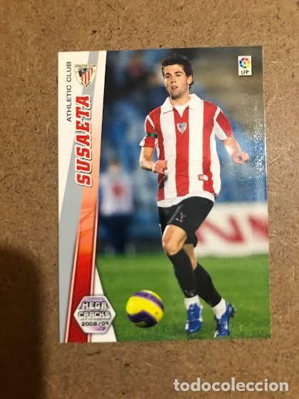 Coleccionismo cromos antiguos: SUSAETA - 30 - ATHLETIC BILBAO - MEGACRACKS 2008 2009 - 08 09 - PANINI SPORTS MGK
