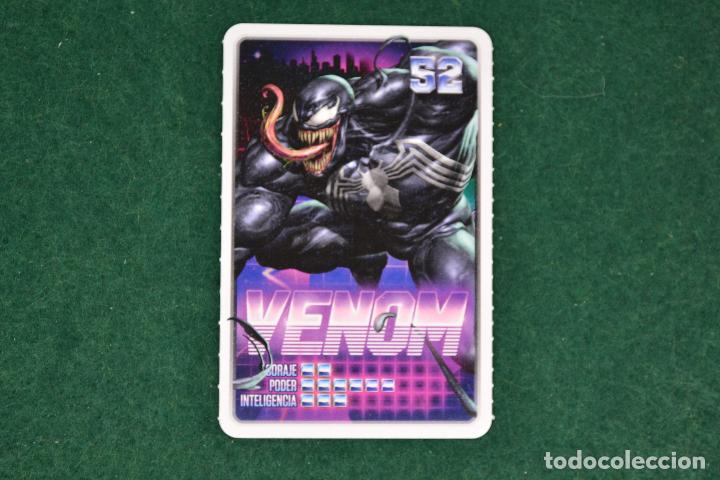 Coleccionismo cromos antiguos: CARREFOUR 2022 - MARVEL DESCUBRE TU PODER - N&ordm; 52 - VENOM - Foto 1