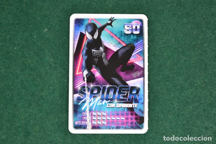 Coleccionismo cromos antiguos: CARREFOUR 2022 - MARVEL DESCUBRE TU PODER - N&ordm; 50 - SPIDERMAN - Foto 1