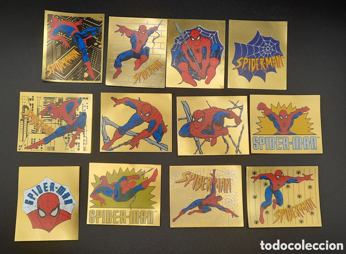 Coleccionismo cromos antiguos: 12 CROMOS COLECCION SPIDERMAN 1995 / PANINI - Foto 1