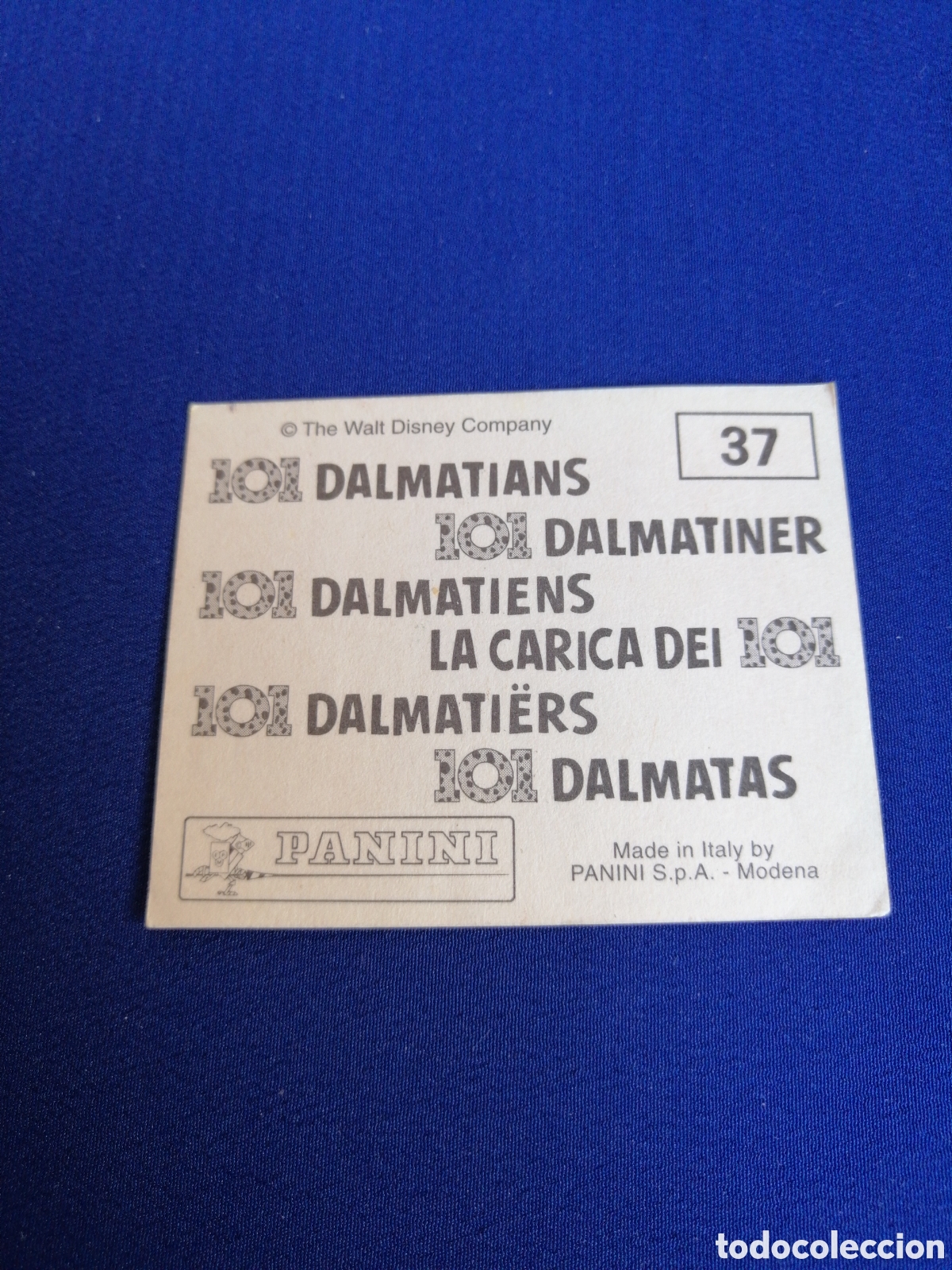 Coleccionismo cromos antiguos: 101 DALMATAS 37 - Foto 2