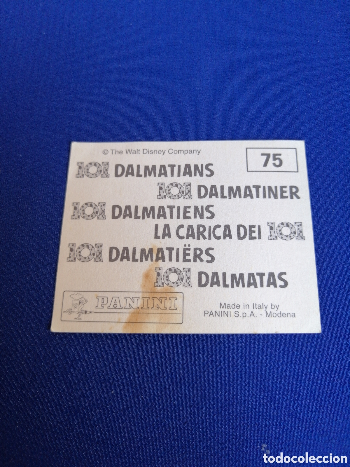 Coleccionismo cromos antiguos: 101 DALMATAS 75 - Foto 2