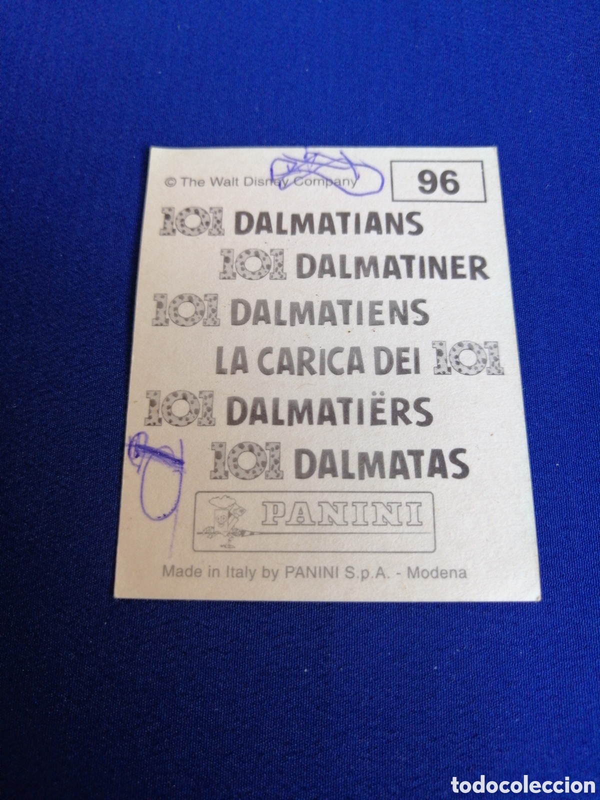 Coleccionismo cromos antiguos: 101 DALMATAS 96 - Foto 3