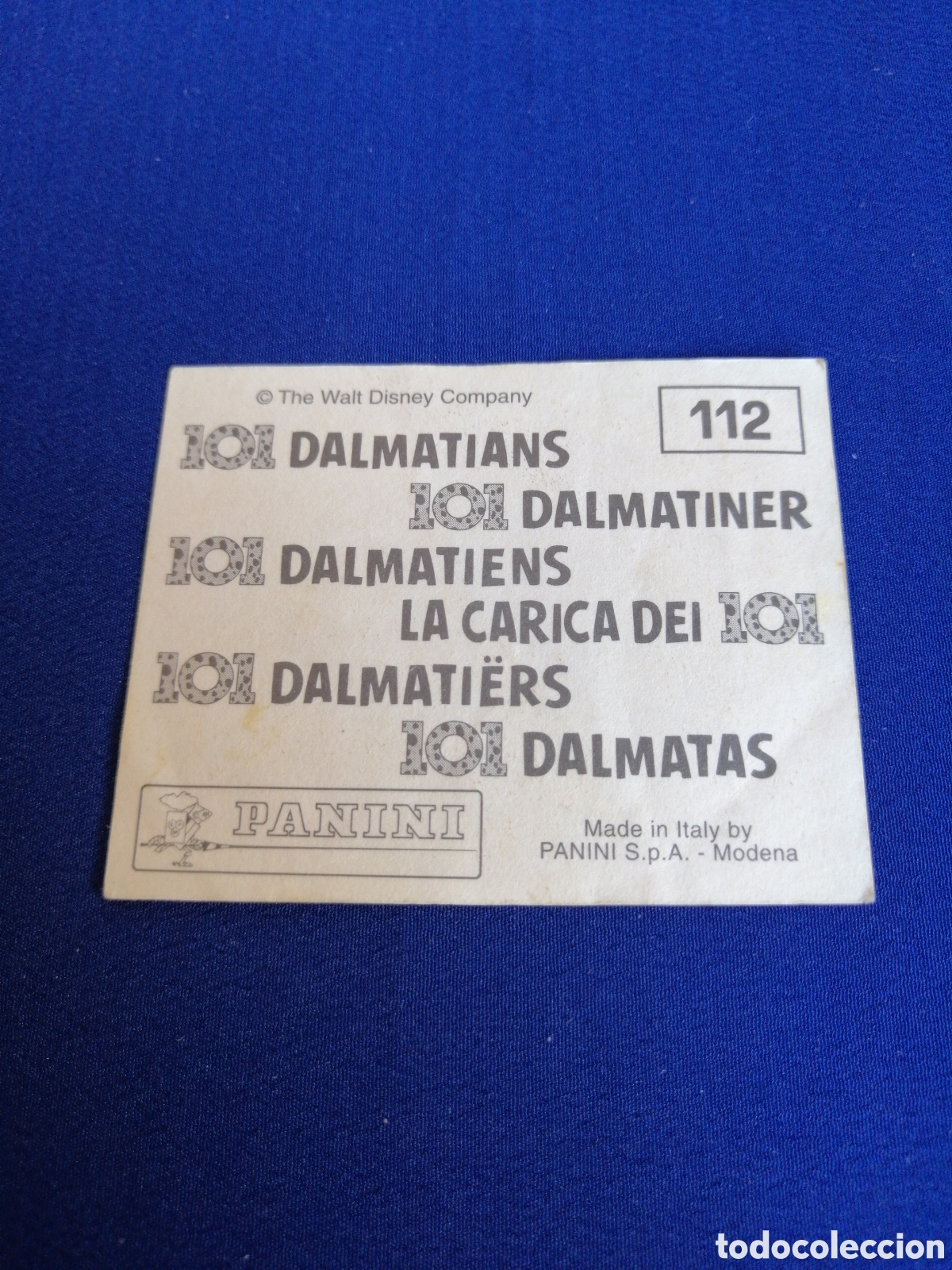 Coleccionismo cromos antiguos: 101 DALMATAS 112 - Foto 3