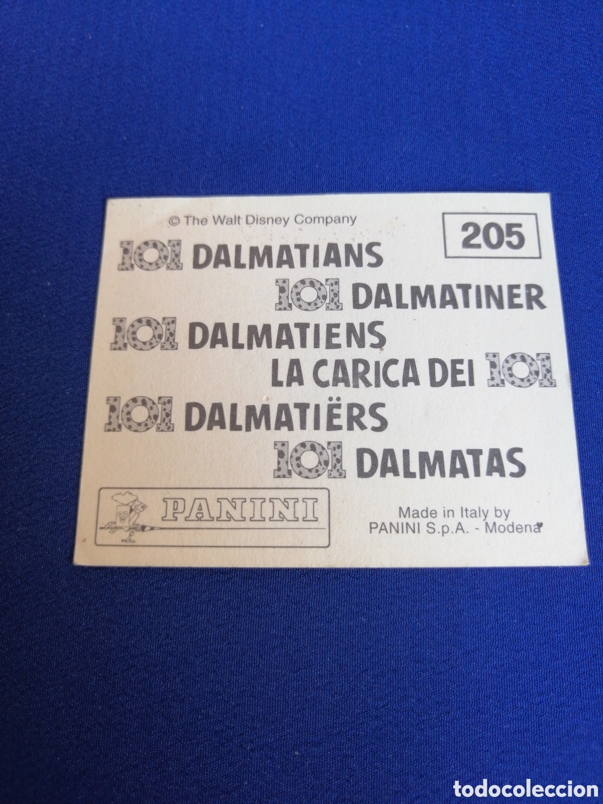 Coleccionismo cromos antiguos: 101 DALMATAS 205 - Foto 2