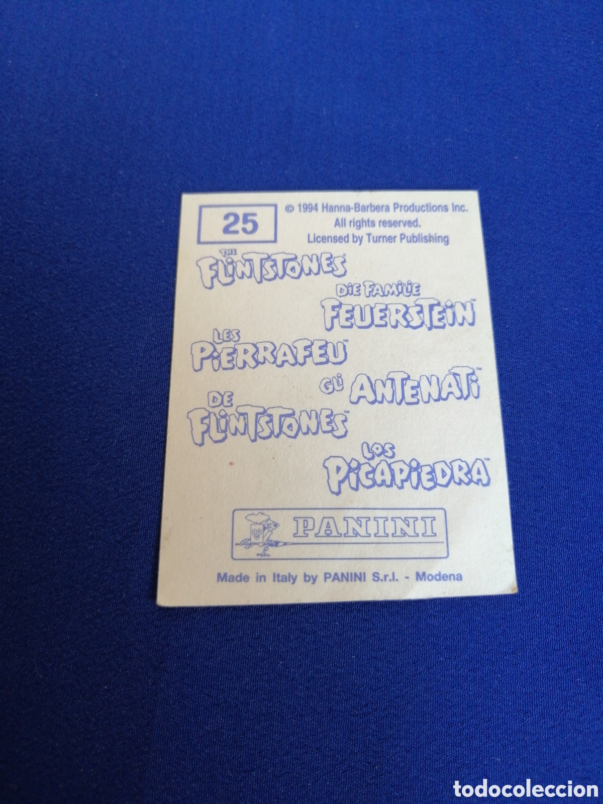Coleccionismo cromos antiguos: LOS PICAPIEDRA 25 - Foto 2