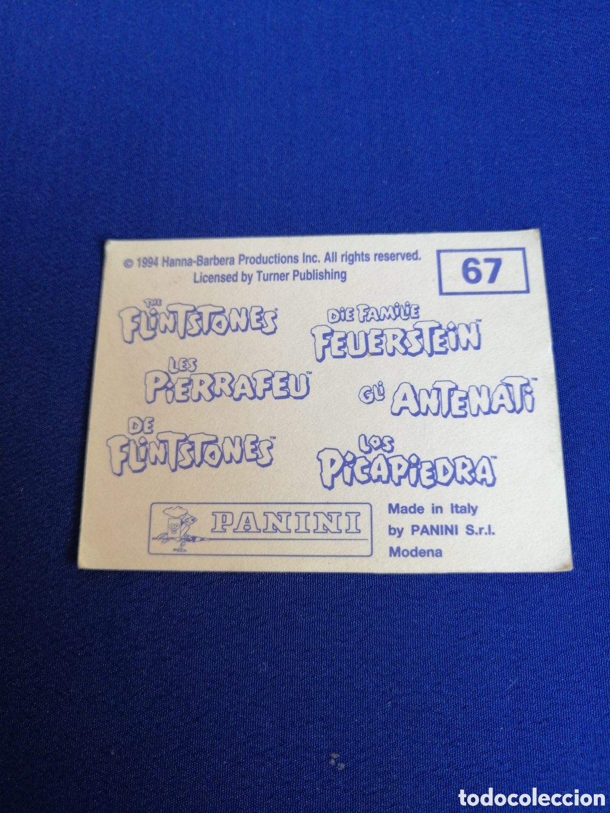Coleccionismo cromos antiguos: LOS PICAPIEDRA 67 - Foto 2