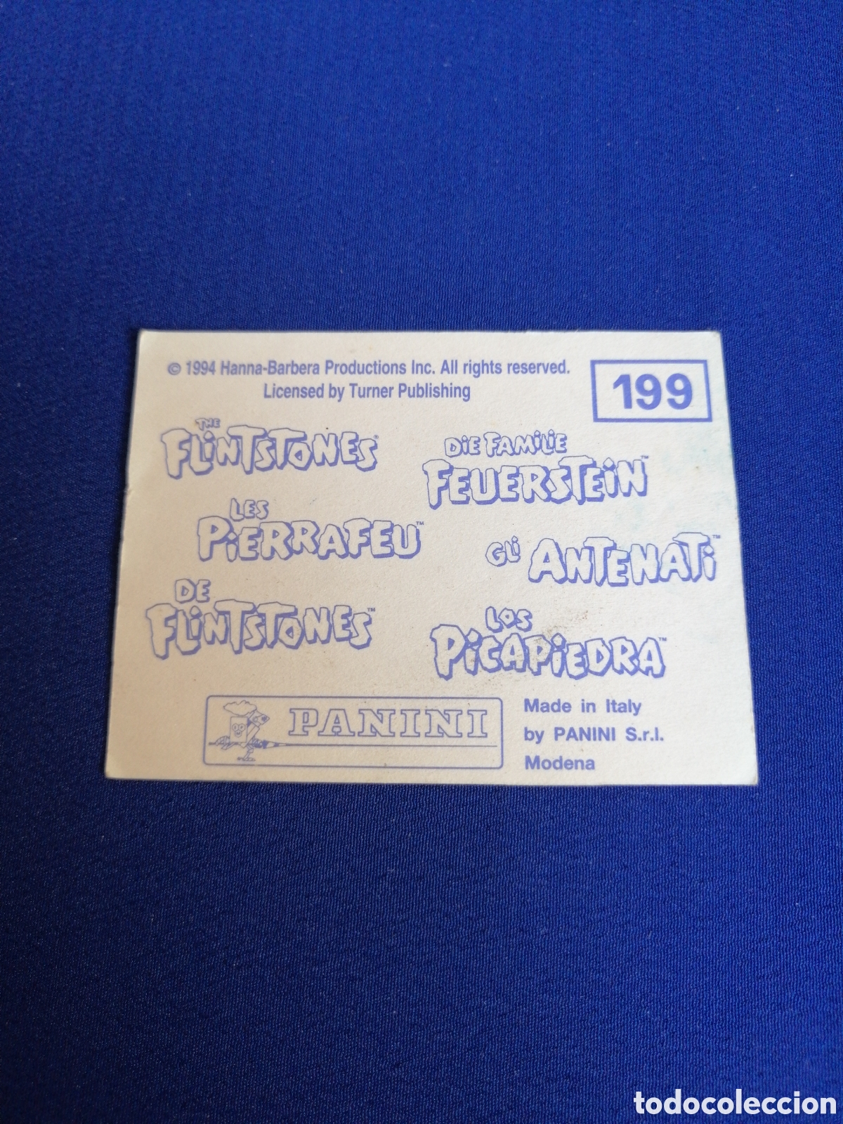 Coleccionismo cromos antiguos: LOS PICAPIEDRA 199 - Foto 2