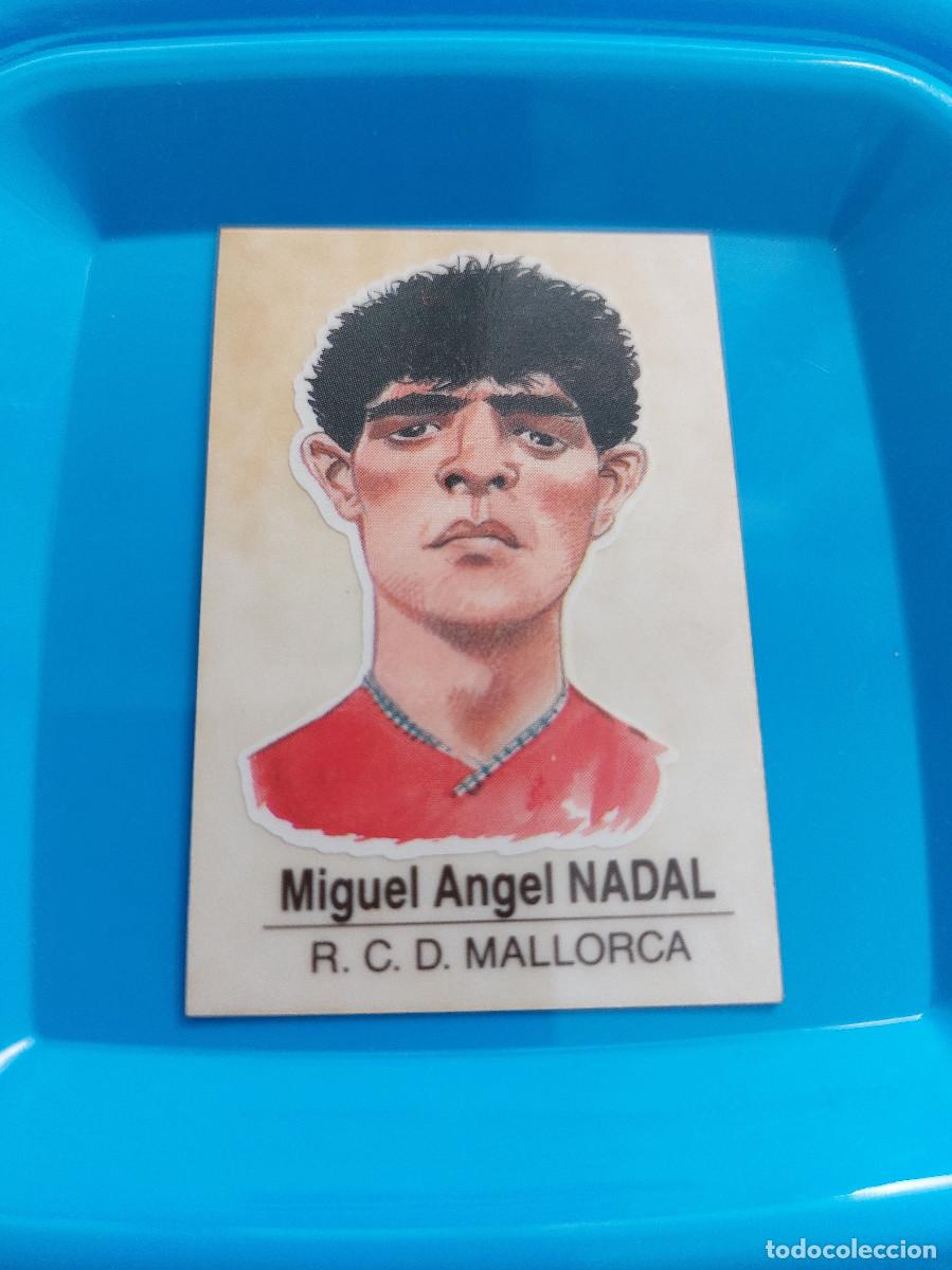 Coleccionismo Cromos antiguos: CARICATURAS DE FUTBOLISTAS FAMOSOS - BOLLYCAO - NADAL (MALLORCA) - N&ordm; 87 - NUNCA PEGADO