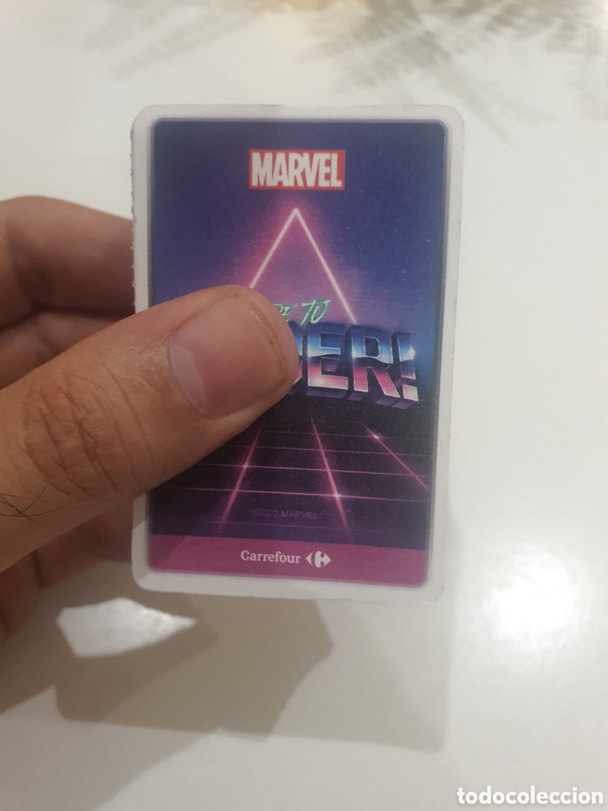 Coleccionismo cromos antiguos: cromos marvel carrefour - Foto 3