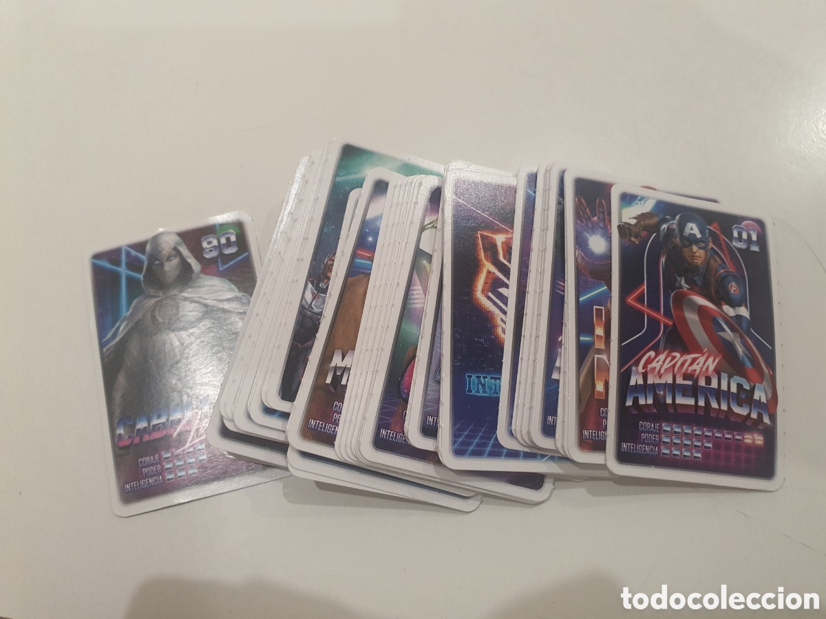 Coleccionismo cromos antiguos: cromos marvel carrefour - Foto 1
