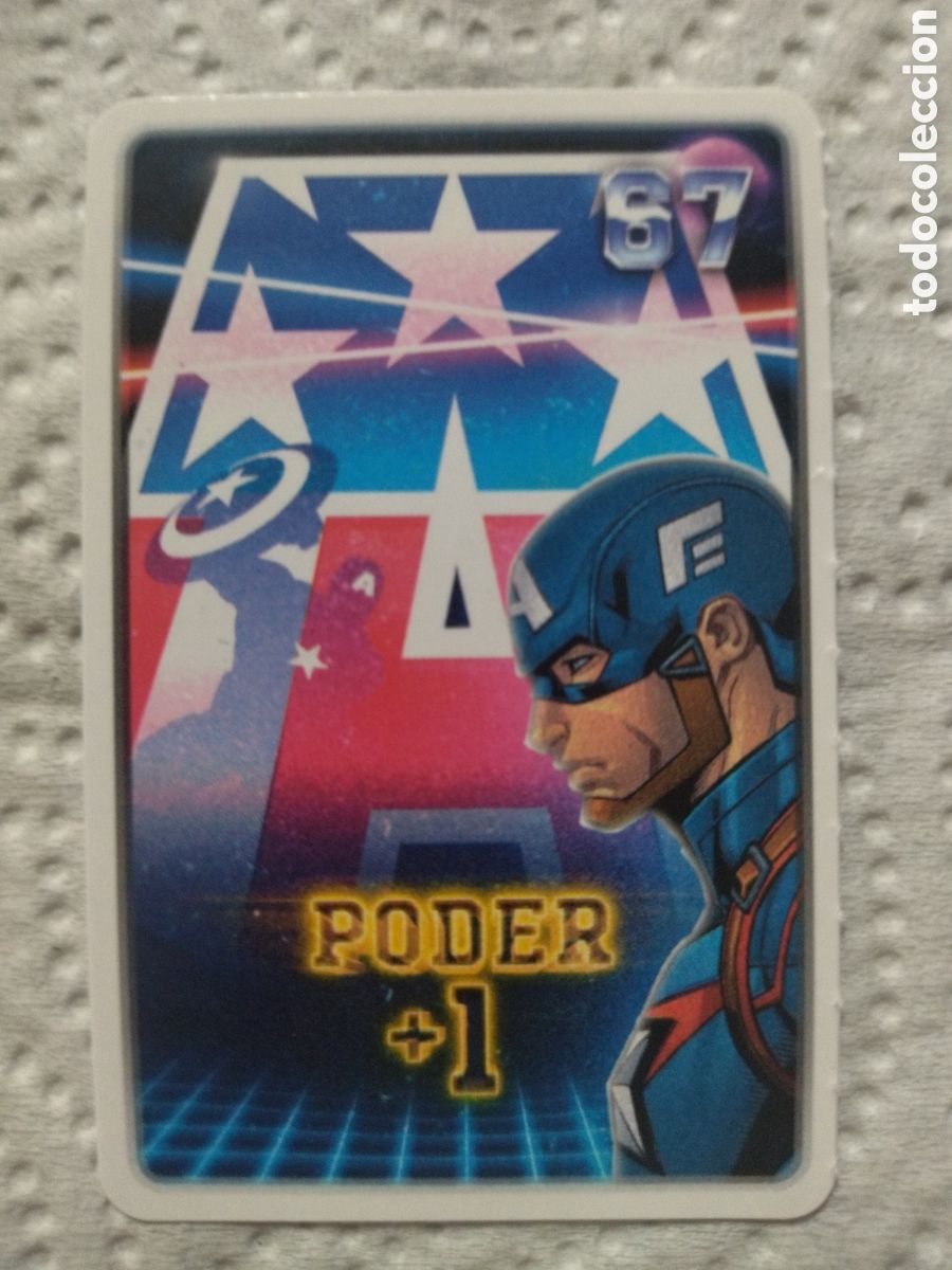 Coleccionismo cromos antiguos: CROMO DESCUBRE TU PODER MARVEL - CARREFOUR 2022 - N&deg;67 PODER +1 - Foto 1