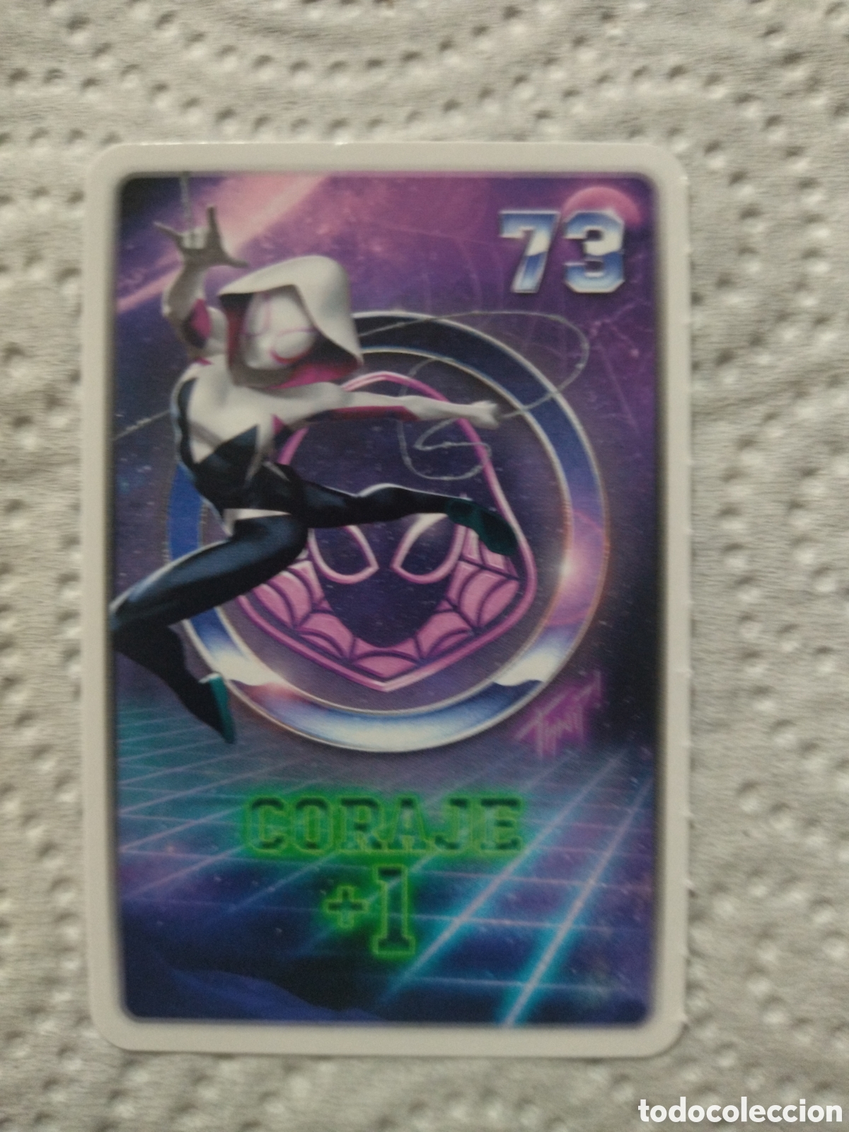 Coleccionismo cromos antiguos: CROMO DESCUBRE TU PODER MARVEL - CARREFOUR 2022 - N&deg;73 CORAJE +1 - Foto 1