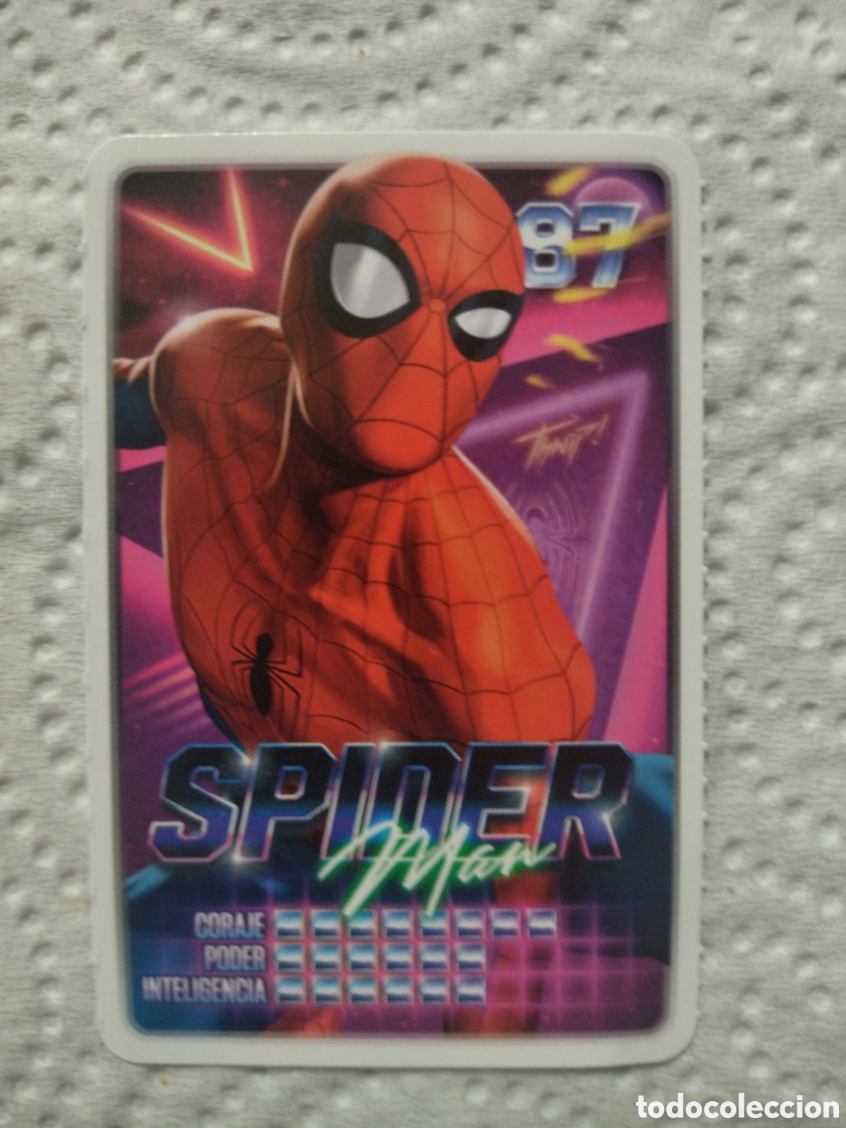Coleccionismo cromos antiguos: CROMO DESCUBRE TU PODER MARVEL - CARREFOUR 2022 - N&deg;87 SPIDERMAN - Foto 1