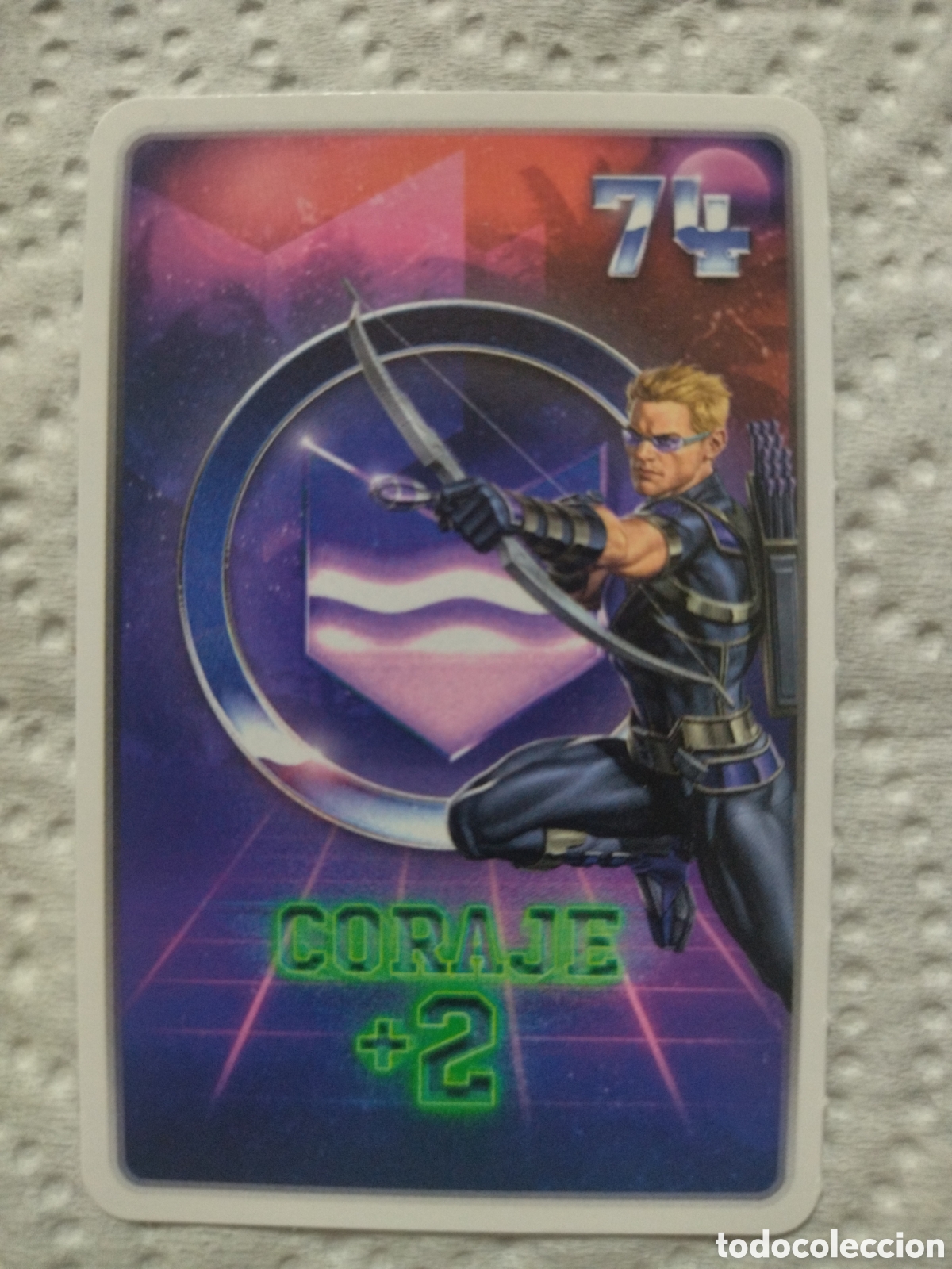 Coleccionismo cromos antiguos: CROMO DESCUBRE TU PODER MARVEL - CARREFOUR 2022 - N&deg;74 CORAJE +2 - Foto 1