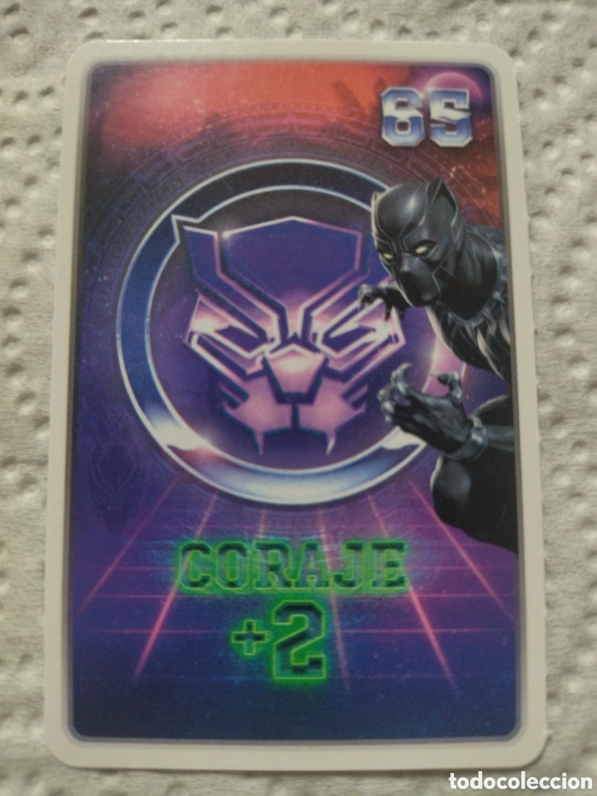 Coleccionismo cromos antiguos: CROMO DESCUBRE TU PODER MARVEL - CARREFOUR 2022 - N&deg;65 CORAJE +2 - Foto 1