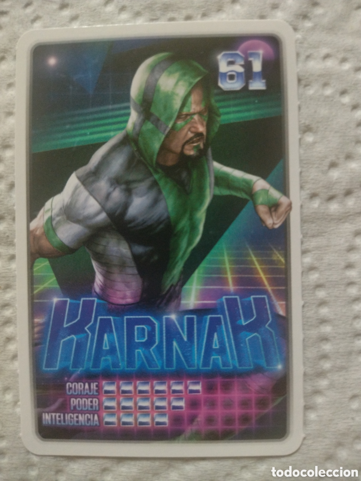Coleccionismo cromos antiguos: CROMO DESCUBRE TU PODER MARVEL - CARREFOUR 2022 - N&deg;61 HARNAK - Foto 1