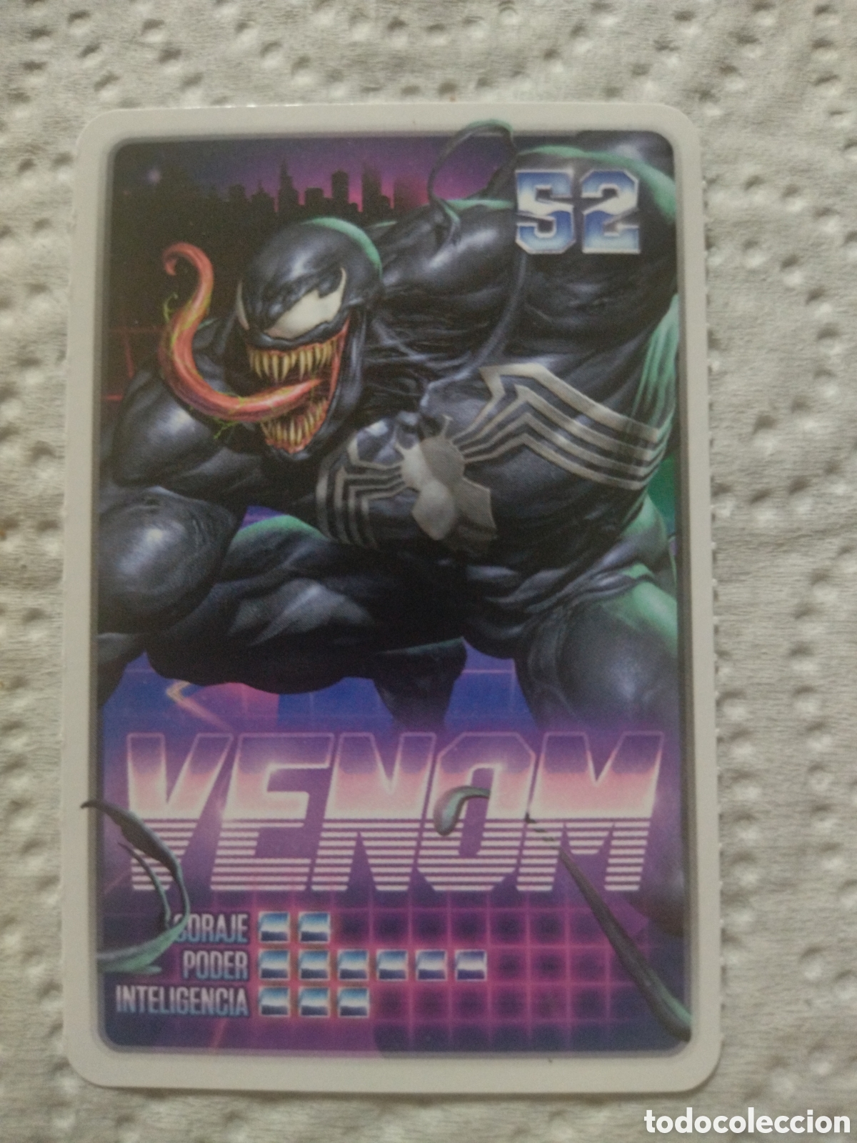 Coleccionismo cromos antiguos: CROMO DESCUBRE TU PODER MARVEL - CARREFOUR 2022 - N&deg;52 VENOM - Foto 1