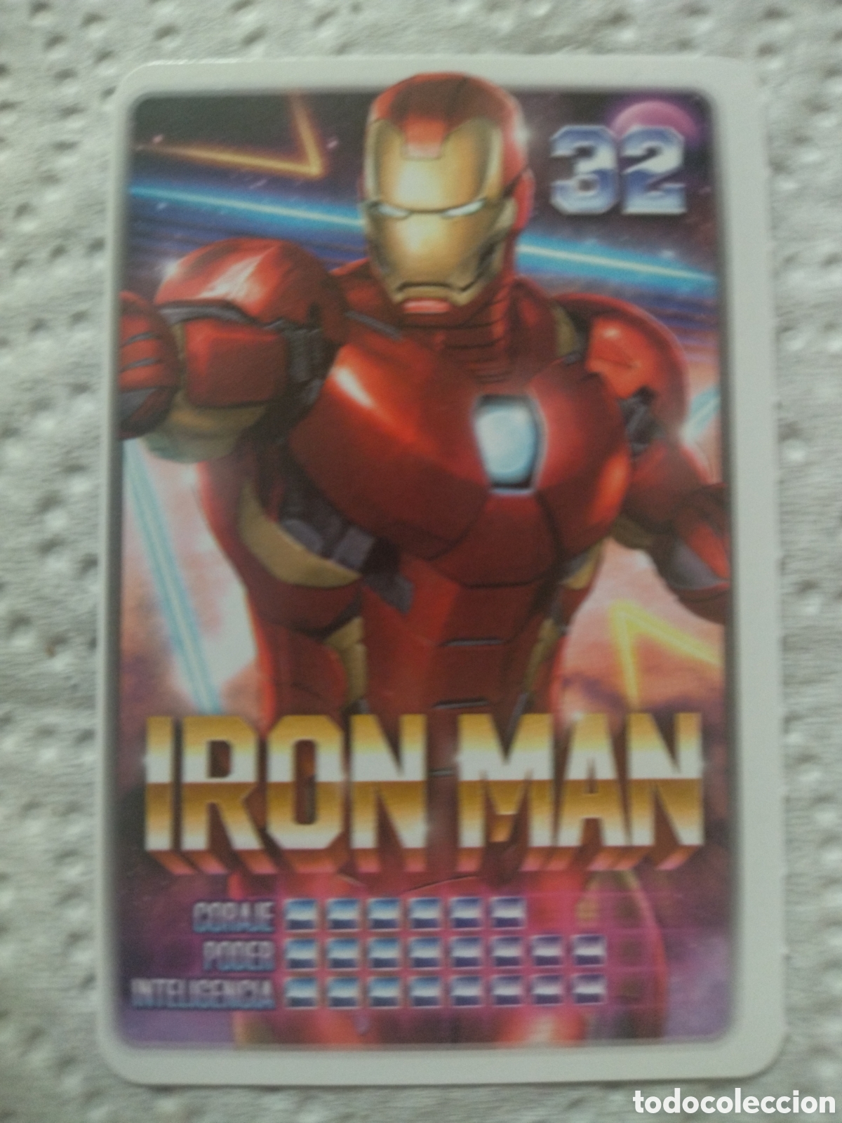 Coleccionismo cromos antiguos: CROMO DESCUBRE TU PODER MARVEL - CARREFOUR 2022 - N&deg;32 IRON MAN - Foto 1