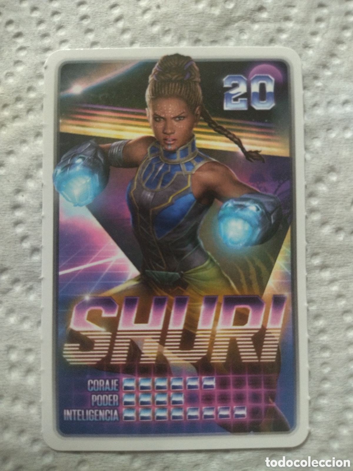 Coleccionismo cromos antiguos: CROMO DESCUBRE TU PODER MARVEL - CARREFOUR 2022 - N&deg;20 SHURI - Foto 1