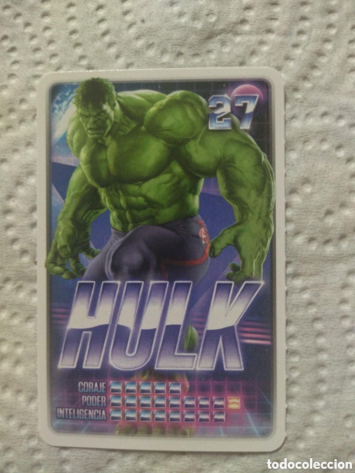 Coleccionismo cromos antiguos: CROMO DESCUBRE TU PODER MARVEL - CARREFOUR 2022 - N&deg;27 HULK - Foto 1