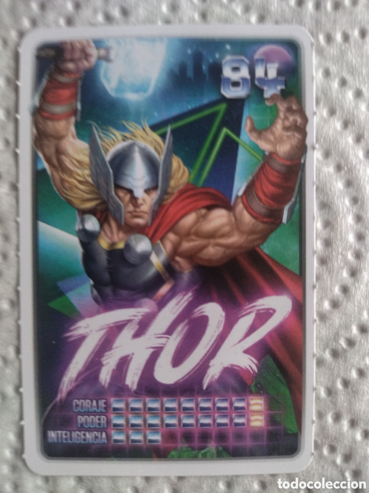 Coleccionismo cromos antiguos: CROMO DESCUBRE TU PODER MARVEL - CARREFOUR 2022 - N&deg;84 THOR - Foto 1
