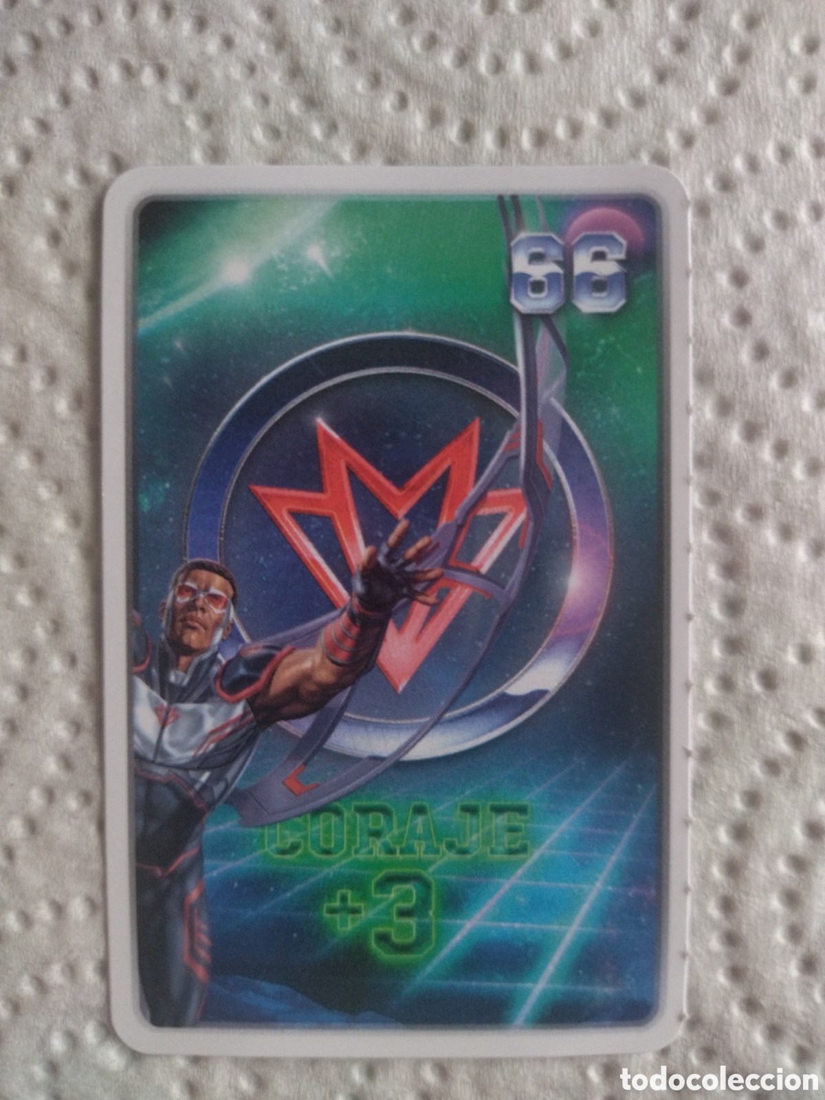 Coleccionismo cromos antiguos: CROMO DESCUBRE TU PODER MARVEL - CARREFOUR 2022 - N&deg;66 CORAJE +3 - Foto 1