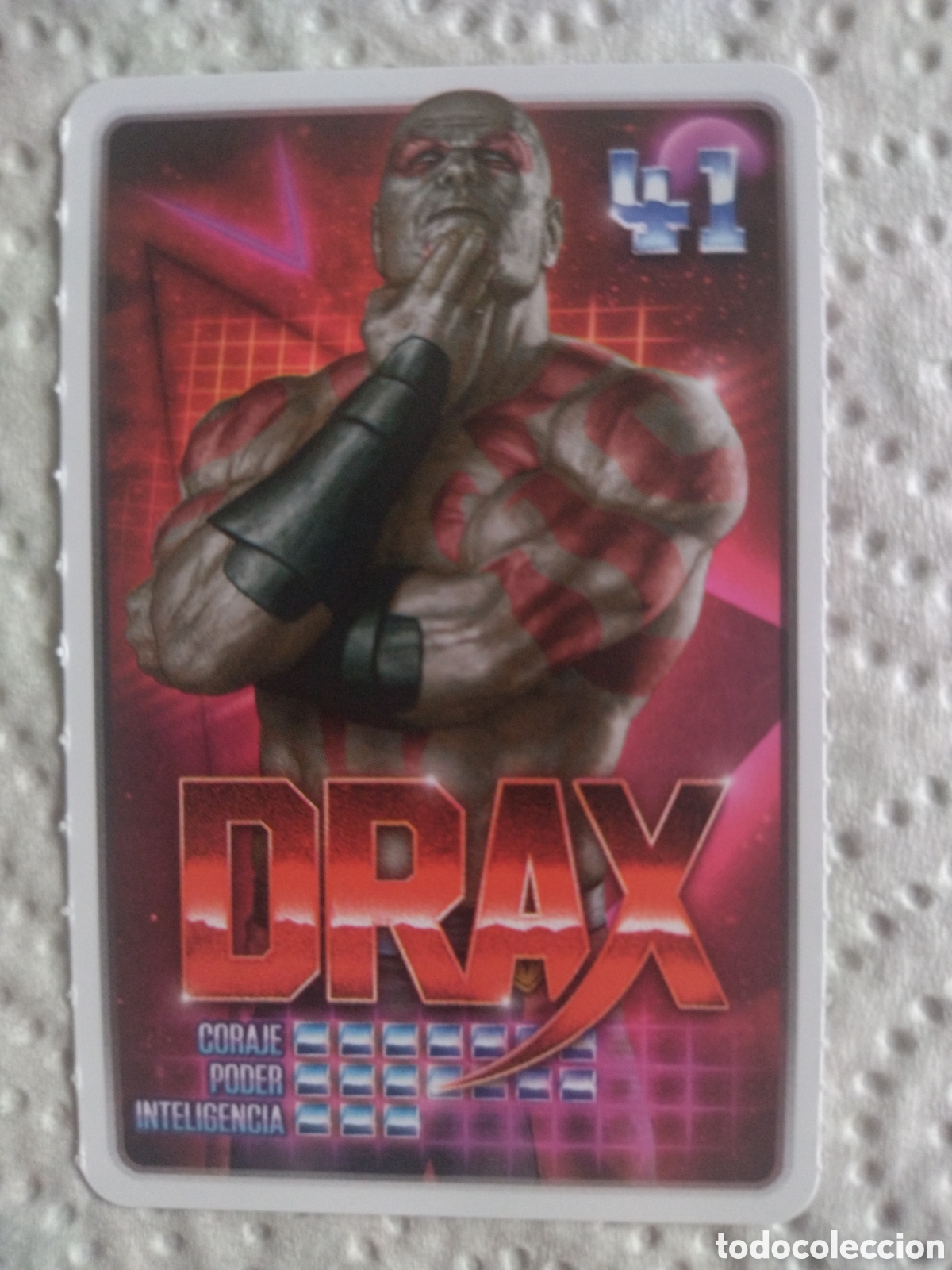 Coleccionismo cromos antiguos: CROMO DESCUBRE TU PODER MARVEL - CARREFOUR 2022 - N&deg;41 DRAX - Foto 1