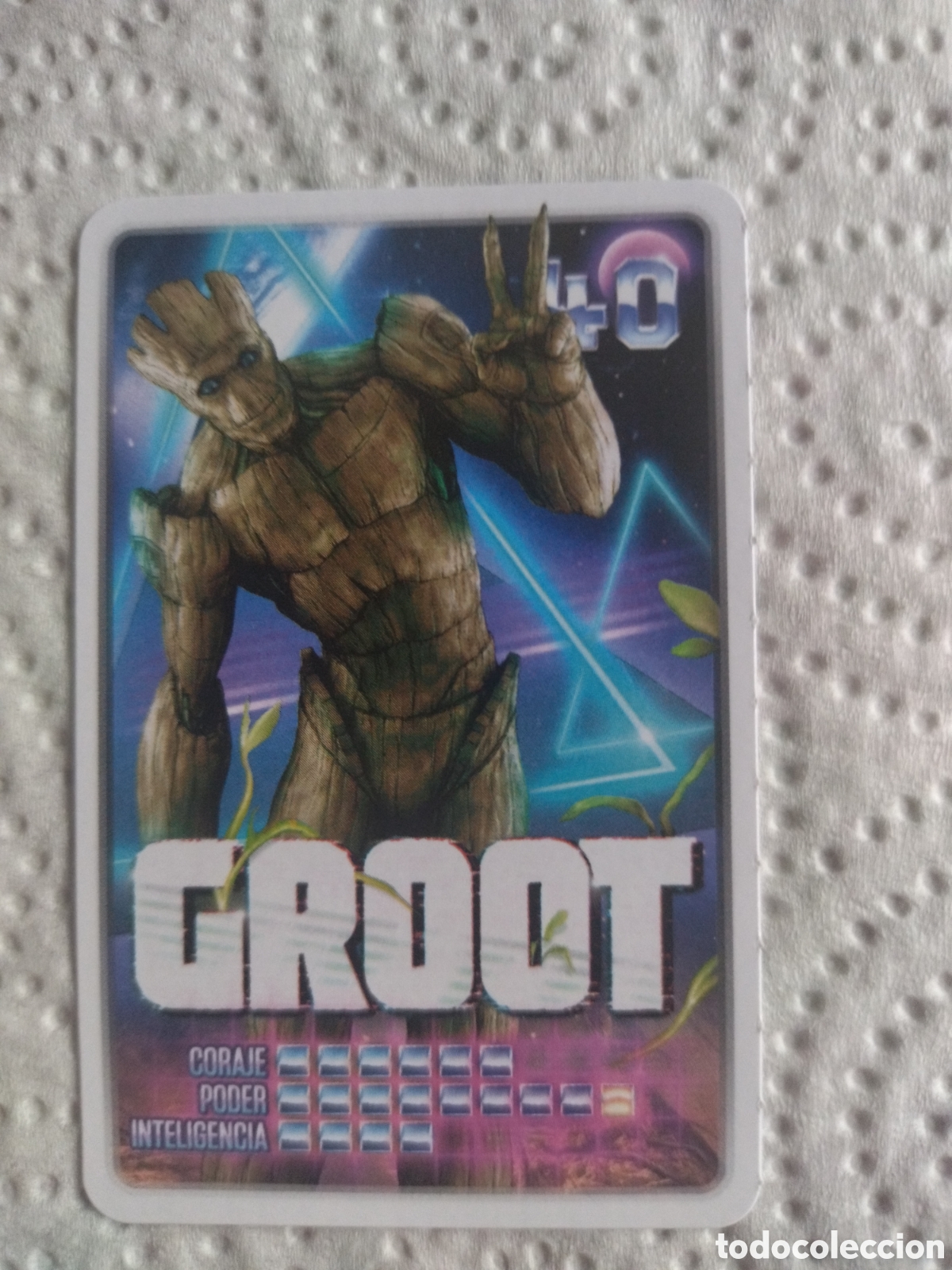 Coleccionismo cromos antiguos: CROMO DESCUBRE TU PODER MARVEL - CARREFOUR 2022 - N&deg;40 GROOT - Foto 1