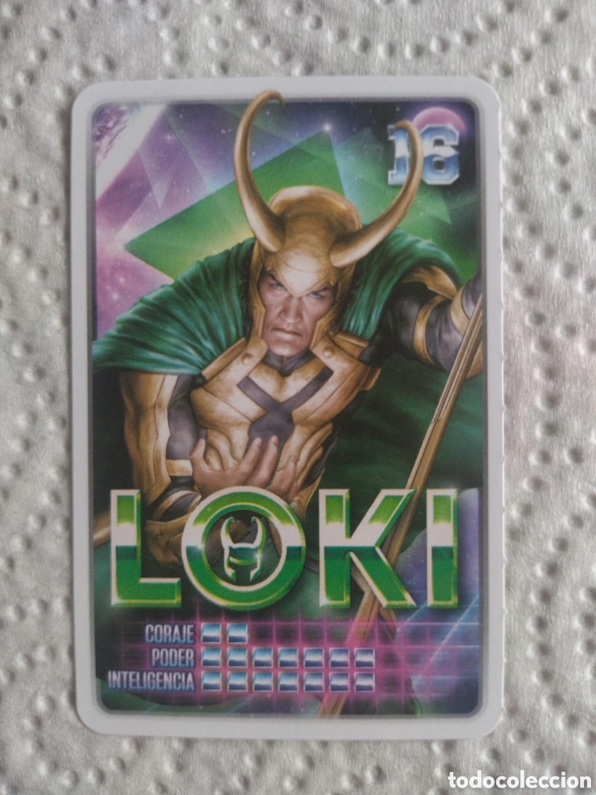 Coleccionismo cromos antiguos: CROMO DESCUBRE TU PODER MARVEL - CARREFOUR 2022 - N&deg;16 LOKI - Foto 1