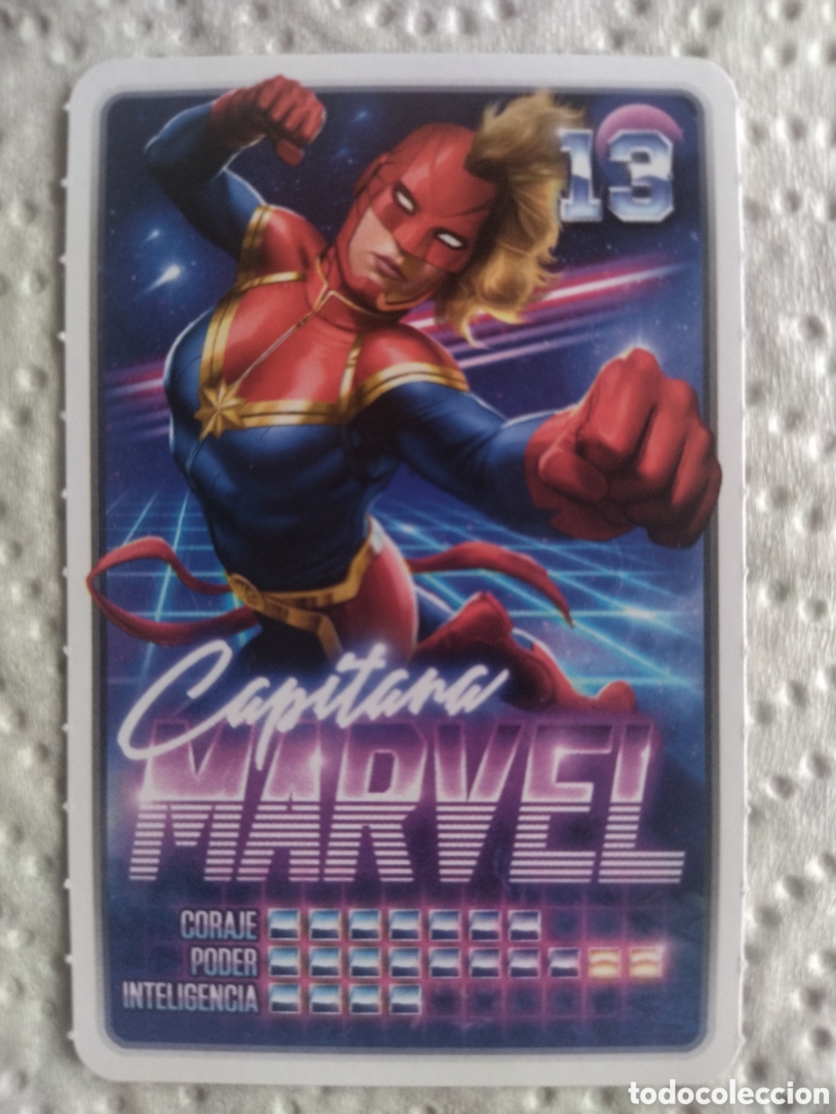 Coleccionismo cromos antiguos: CROMO DESCUBRE TU PODER MARVEL - CARREFOUR 2022 - N&deg;13 CAPITANA MARVEL - Foto 1