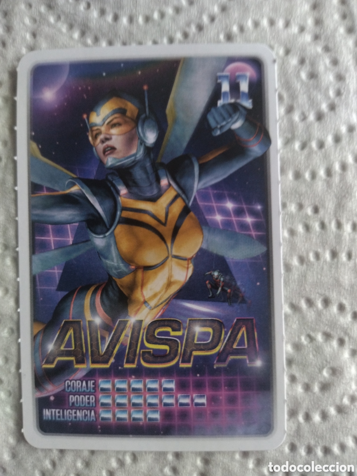 Coleccionismo cromos antiguos: CROMO DESCUBRE TU PODER MARVEL - CARREFOUR 2022 - N&deg;11 AVISPA - Foto 1