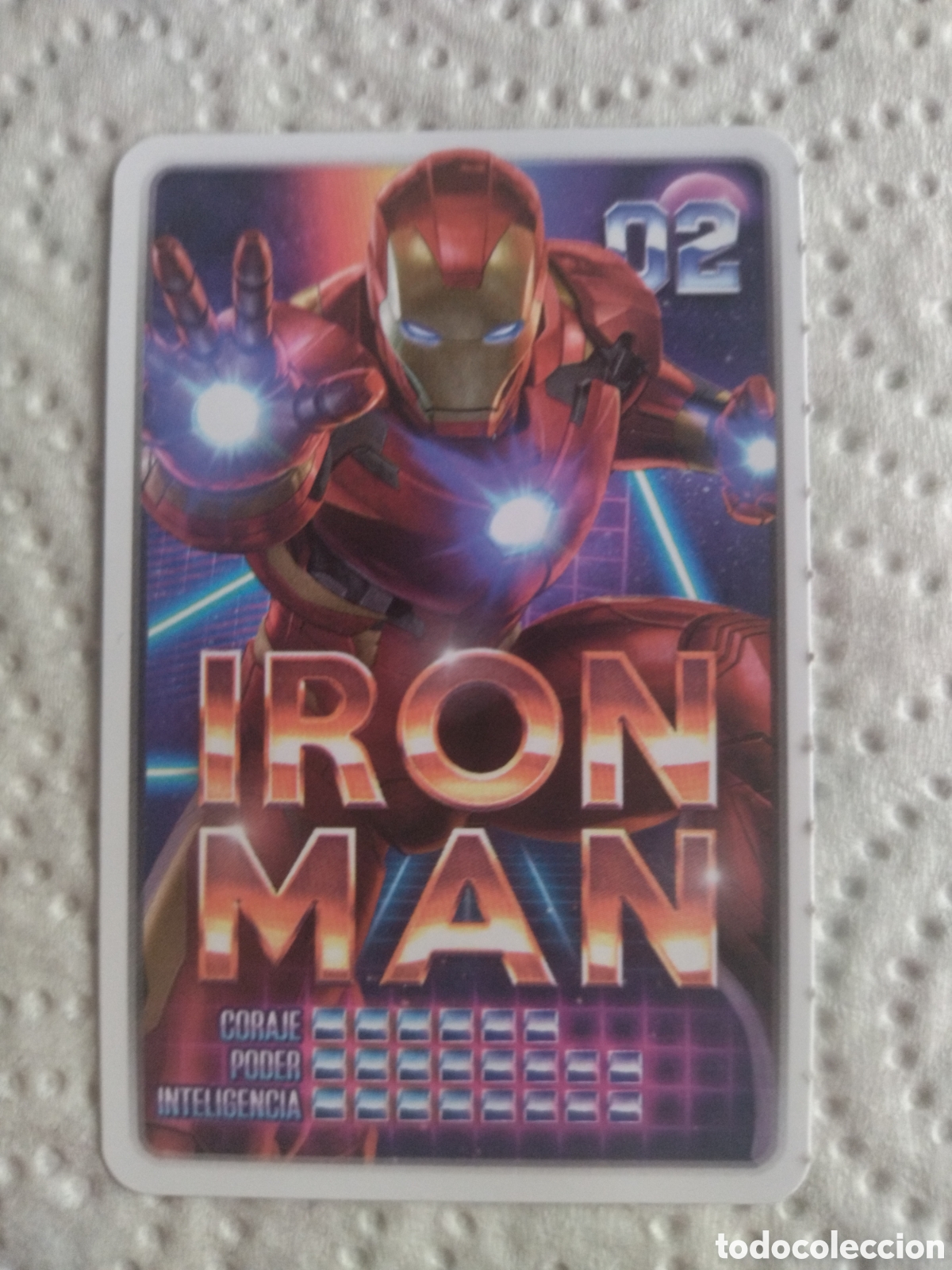Coleccionismo cromos antiguos: CROMO DESCUBRE TU PODER MARVEL - CARREFOUR 2022 - N&deg;02 IRON MAN - Foto 1