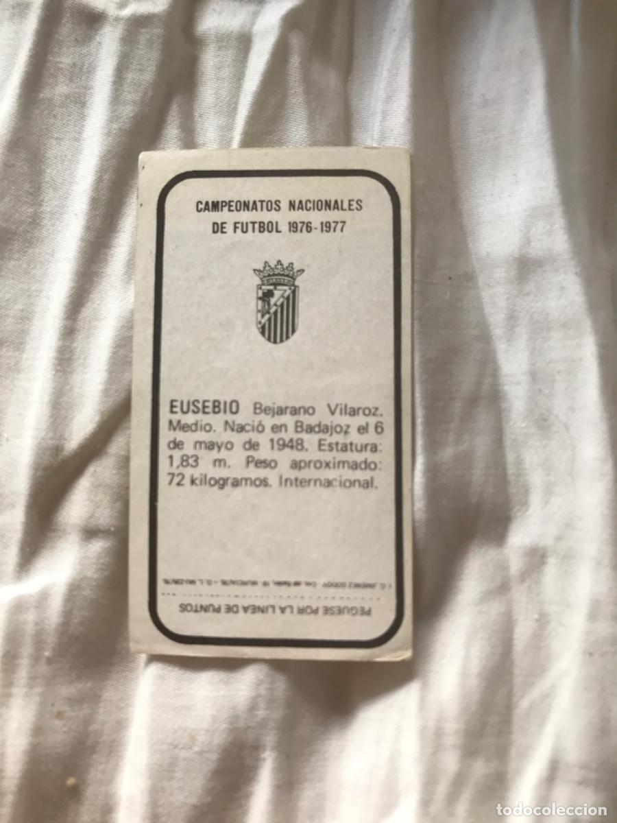 Coleccionismo cromos antiguos: Eusebio - Foto 2