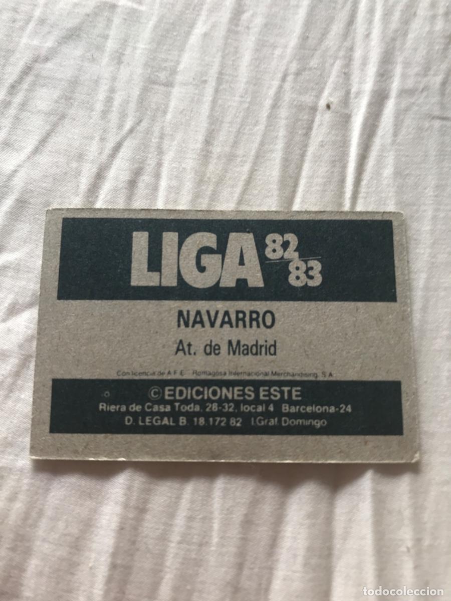 Coleccionismo cromos antiguos: Navarro - Foto 2