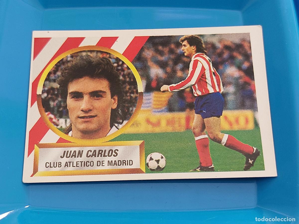 Collectionnisme Cartes &agrave; collectionner anciennes: EDICIONES ESTE 1988-1989 (88-89) JUAN CARLOS AT MADRID &ndash; NUEVO SIN PEGAR