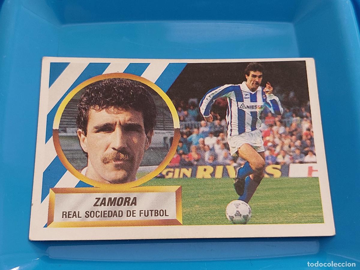 Collezionismo Figurine antiche: EDICIONES ESTE 1988-1989 (88-89) ZAMORA REAL SOCIEDAD CON # EN TRASERA &ndash; NUEVO SIN PEGAR