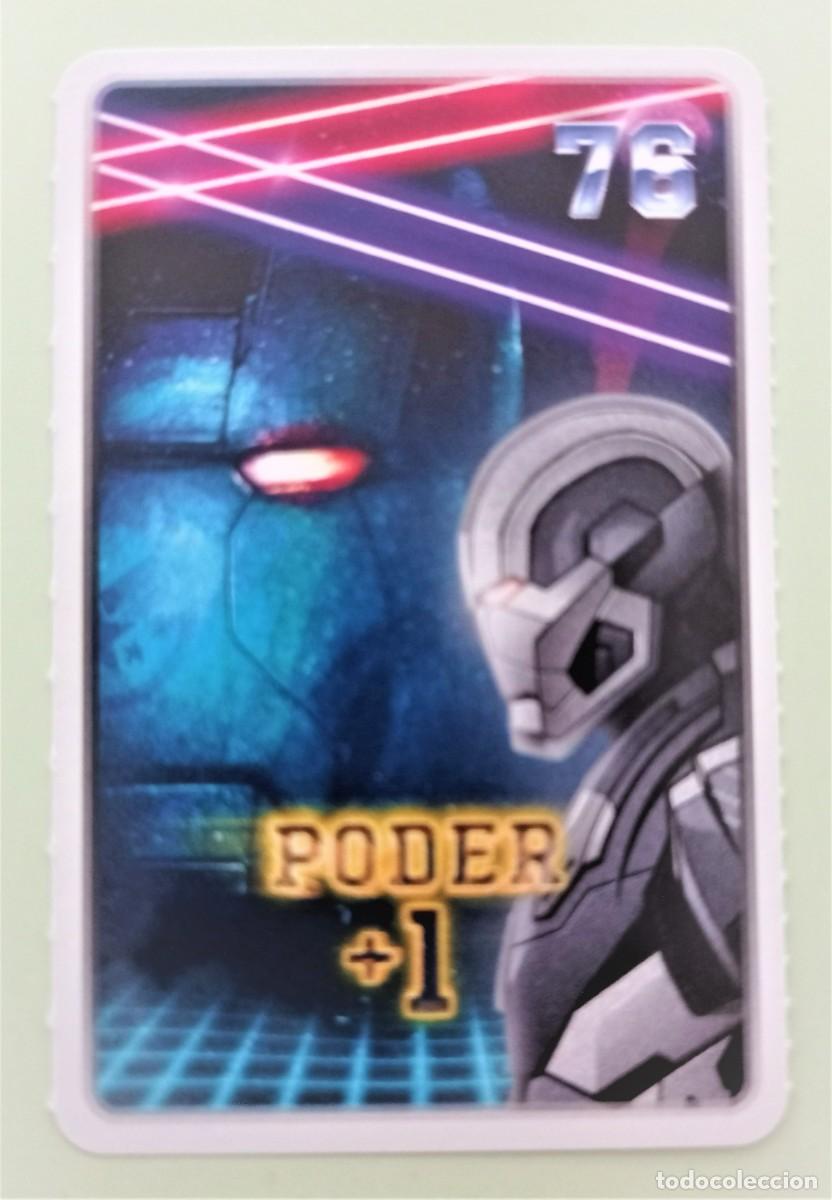 Coleccionismo cromos antiguos: CARTA CROMO COLECCI&Oacute;N MARVEL (N&ordm; 76 - PODER +1) (CARREFOUR 2022) - Foto 1