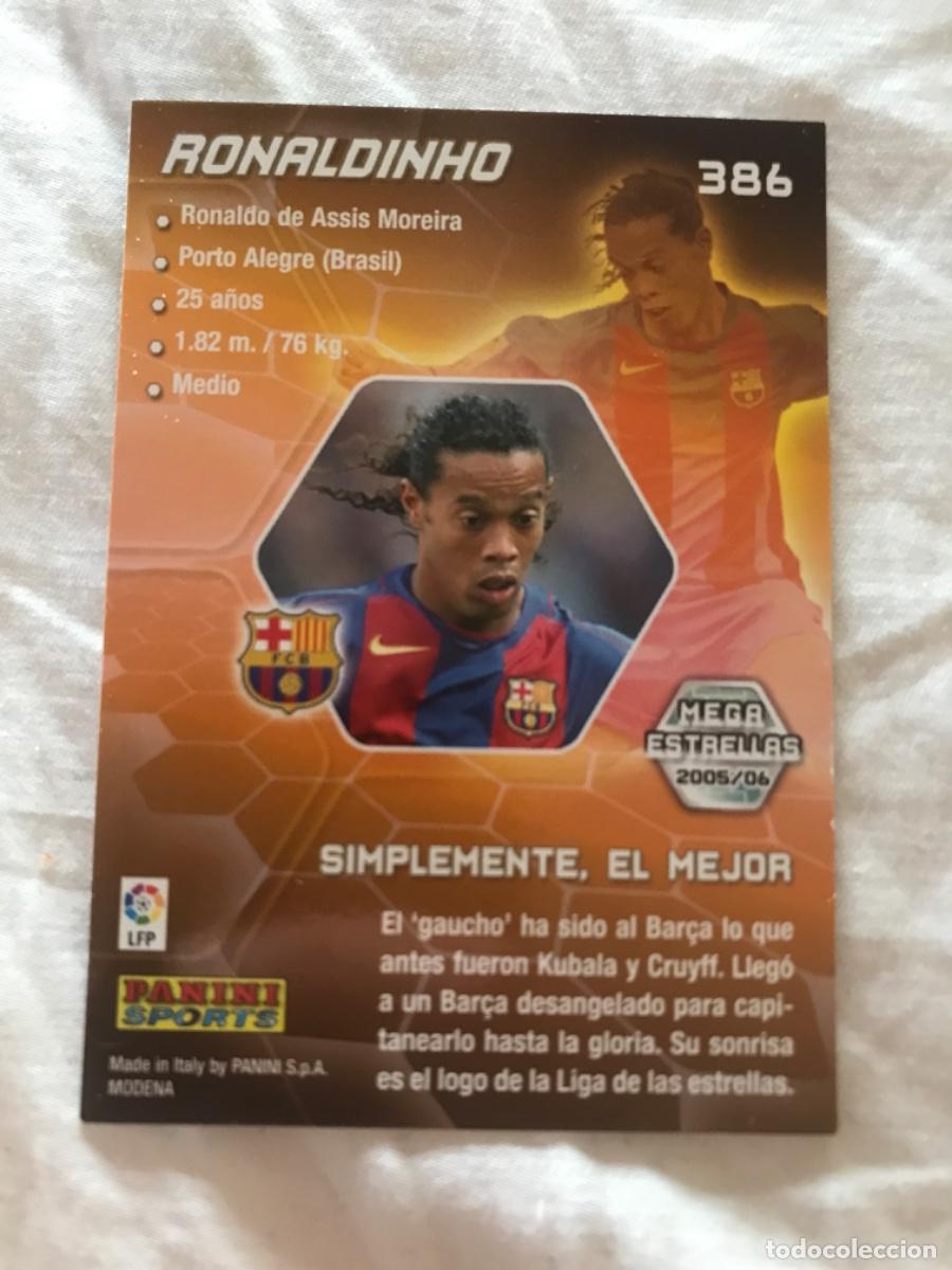 Coleccionismo cromos antiguos: Ronaldinho - Foto 2