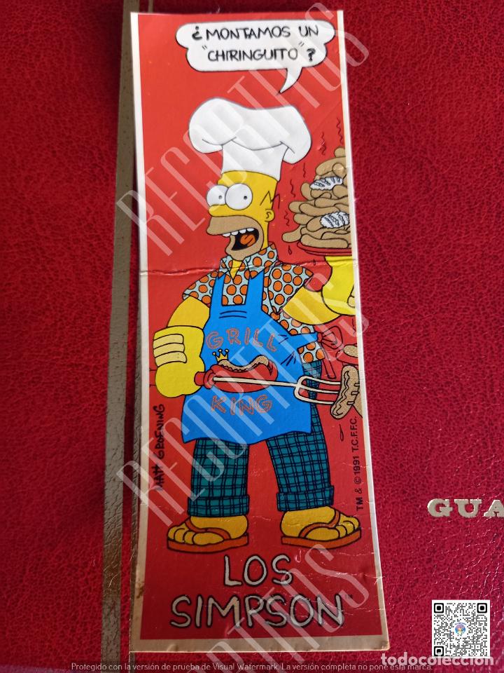 Coleccionismo Cromos antiguos: cromo donetes los simpsons recuperado sin parte trasera
